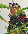 Senzo Zoro Three-Sword Style LED Action Figure – Savage Aura Unleashed Edition - Senzo.in