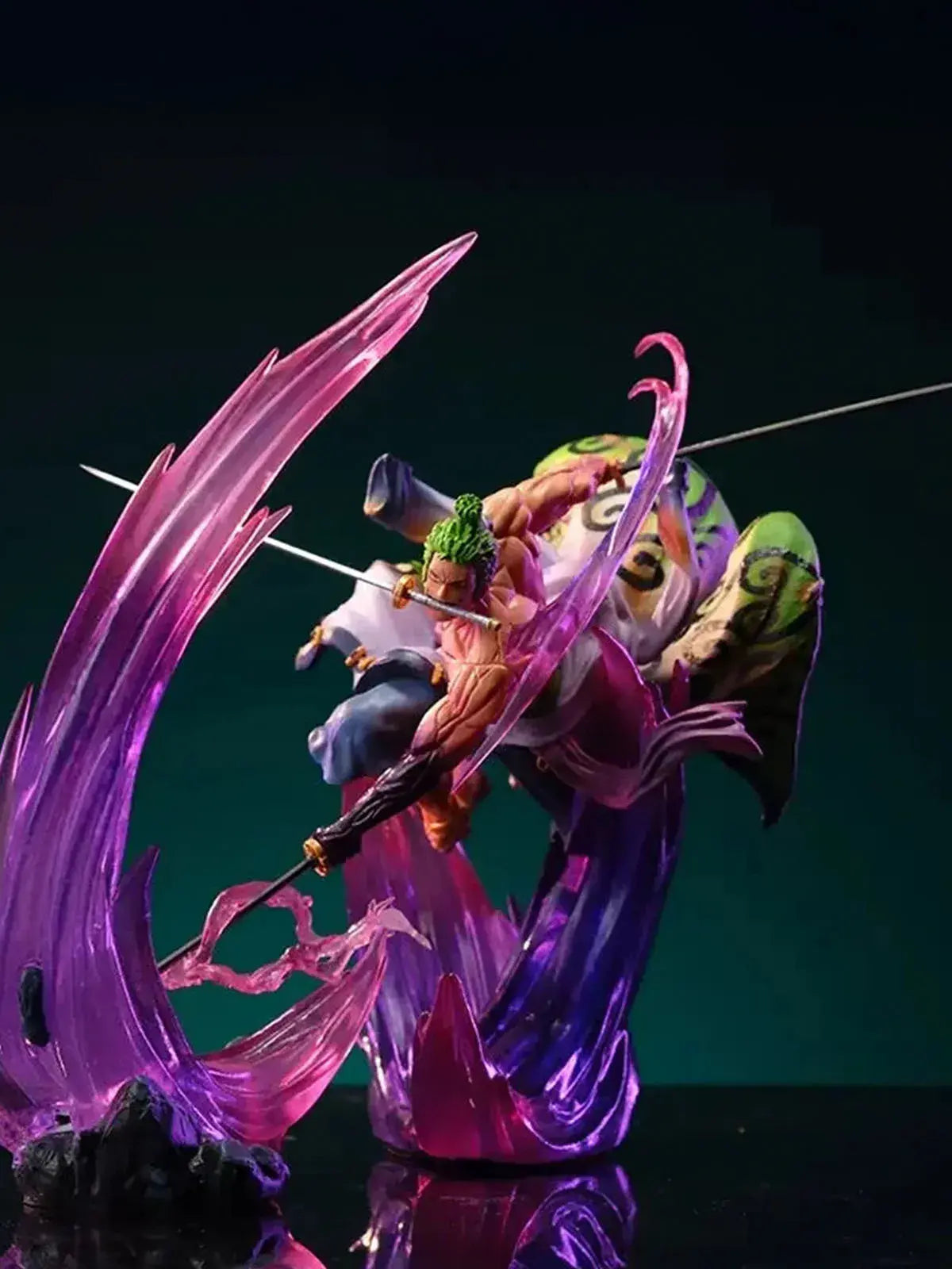 Roronoa Zoro Action Figure – 24 cm Three-Sword Style Edition - Senzo.in