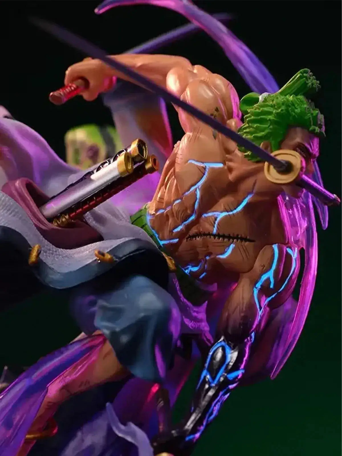 Roronoa Zoro Action Figure – 24 cm Three-Sword Style Edition - Senzo.in