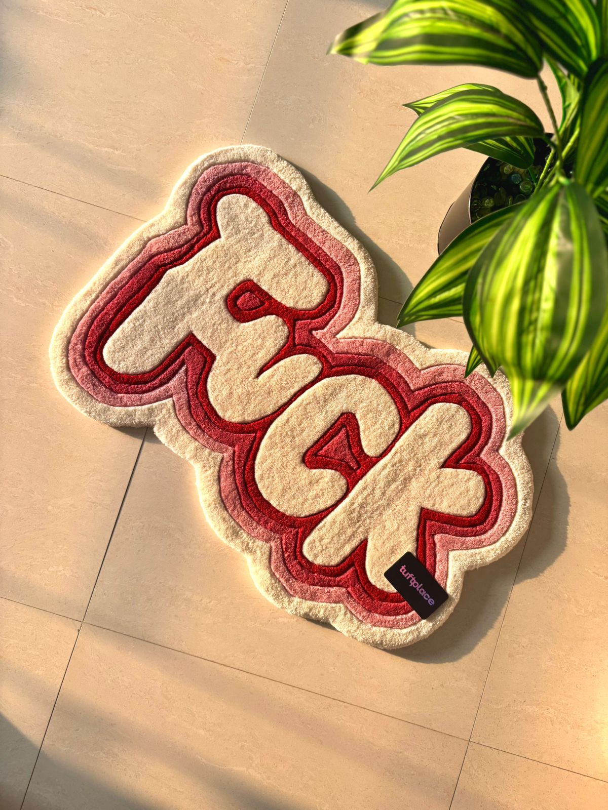 F*CK SENZO Rug  | Bold Aesthetic Room Rug