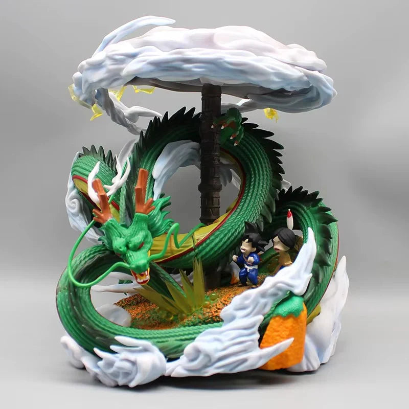 Dragon Ball Z Shenron on Cloud Action Figure | 22 cm | PVC Anime Collectible Statue - Senzo.in