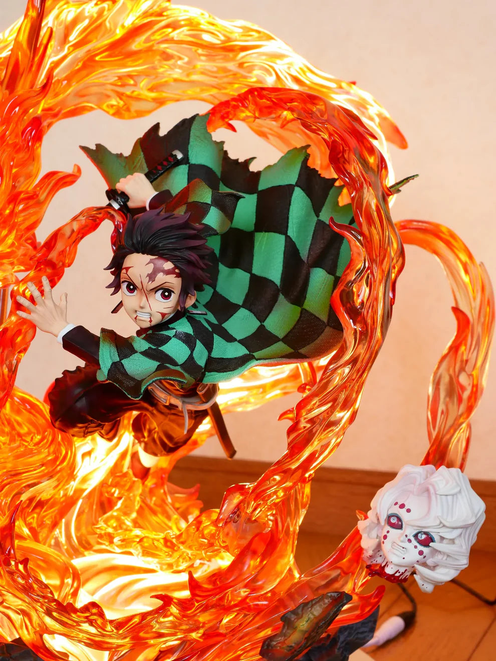 Senzo Tanjiro Kamado LED Action Figure (35cm | PVC) - Senzo.in