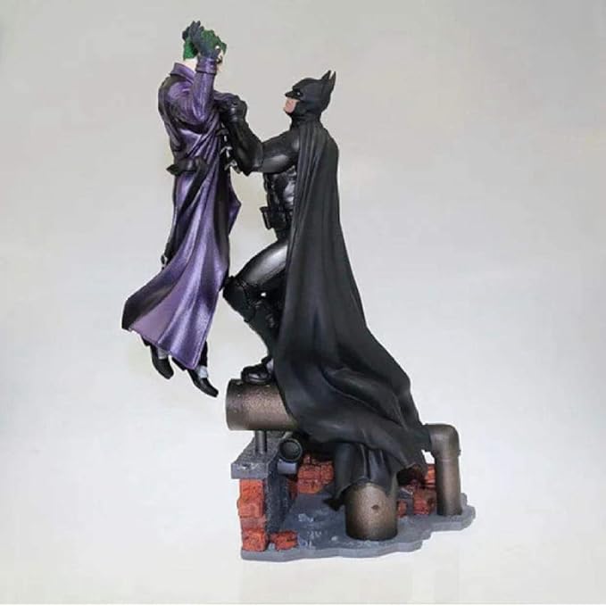 Batman vs Joker Fight Action Figure (30 cm) | DC Collectible PVC Statue | Premium Display Piece - Senzo.in