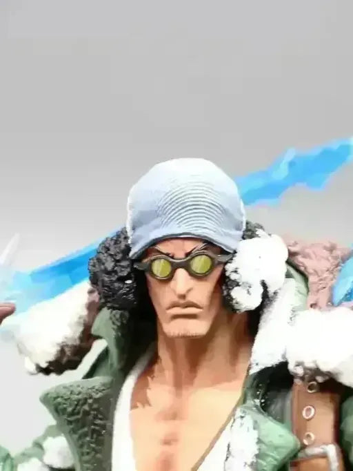 Senzo Aokiji Kuzan Dual Head LED Statue – Ice Effect Premium Figure - Senzo.in