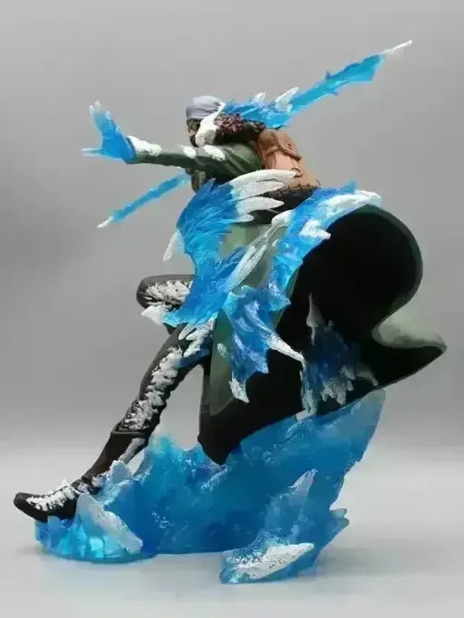Senzo Aokiji Kuzan Dual Head LED Statue – Ice Effect Premium Figure - Senzo.in