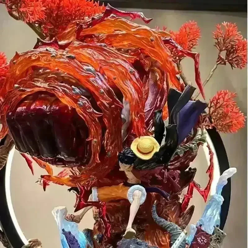 Monkey D. Luffy Gear 4 Fire Punch Action Figure (21.5 CM | PVC) - Senzo.in