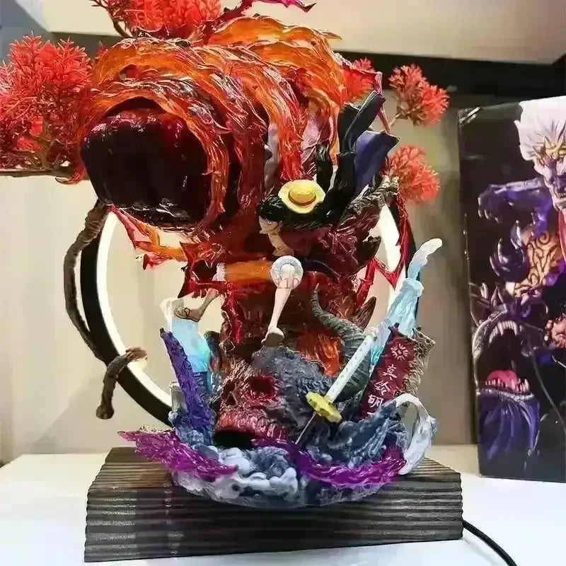 Monkey D. Luffy Gear 4 Fire Punch Action Figure (21.5 CM | PVC) - Senzo.in