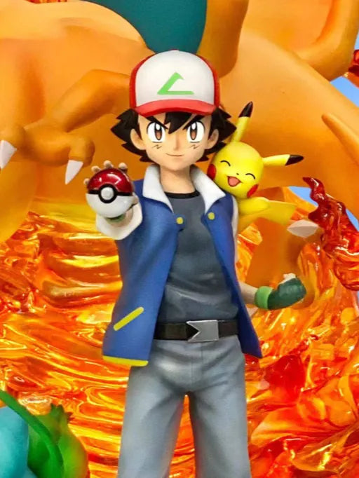Ash Ketchum & Pokémon Dynamic Diorama Statue – Senzo Exclusive - Senzo.in