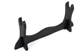 Premium Wooden Katana Stand | Black Finish | Detachable Display Holder - Senzo.in