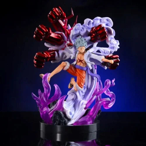 Monkey D. Luffy Gear 5 Sun God Nika Action Figure (28 CM | PVC) - Senzo.in
