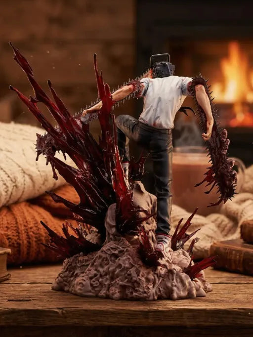 Denji Devil Form Blood Effect Figure – Chainsaw Man | Senzo Exclusive - Senzo.in