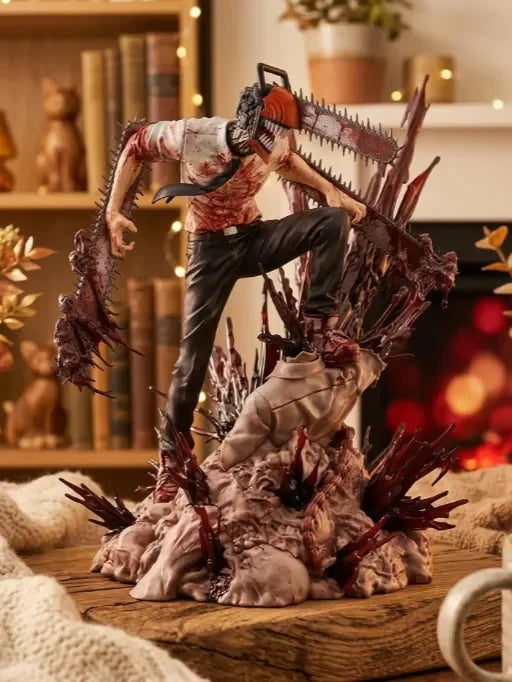 Denji Devil Form Blood Effect Figure – Chainsaw Man | Senzo Exclusive - Senzo.in