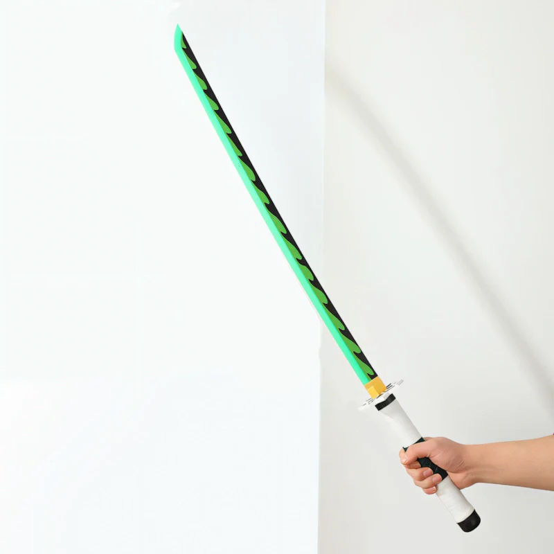 Anime LED Katana – Sanemi Shinazugawa Nichirin Sword | 108 cm | Full Tang Replica - Senzo.in