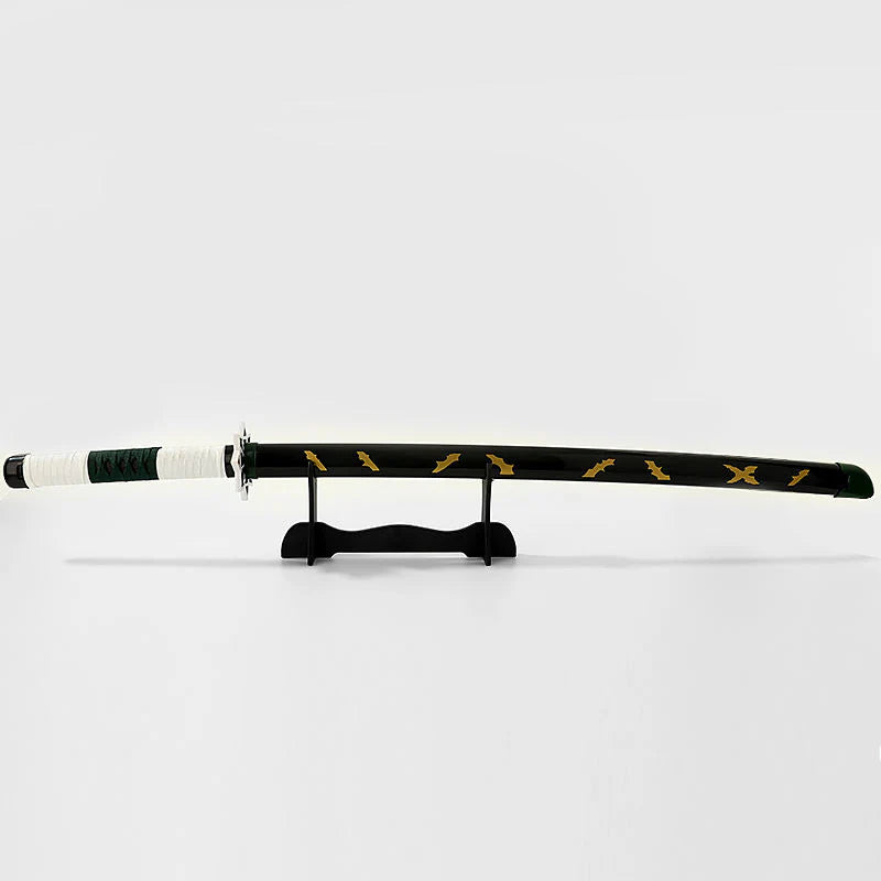 Anime LED Katana – Sanemi Shinazugawa Nichirin Sword | 108 cm | Full Tang Replica - Senzo.in