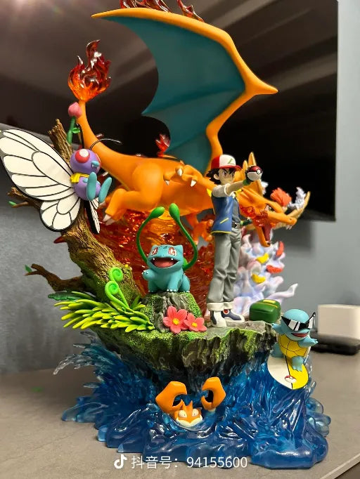 Ash Ketchum & Pokémon Dynamic Diorama Statue – Senzo Exclusive - Senzo.in