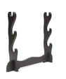 Premium Wooden Katana Stand | Black Finish | Detachable Display Holder - Senzo.in