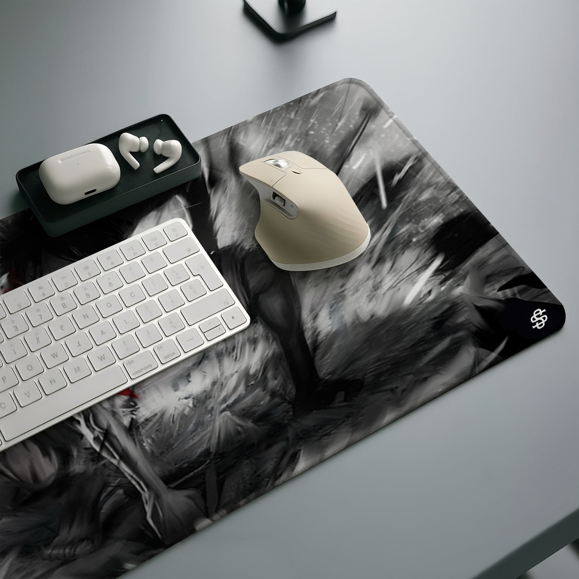 Senzo Luffy Dark Aura Desk Mat | Anime Gaming Pad - Senzo.in