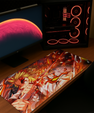 Senzo Rengoku Flame Desk Mat | Anime Gaming Pad - Senzo.in