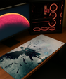 Senzo Dark Sasuke Desk Mat | Shadow Uchiha Gaming Pad - Senzo.in