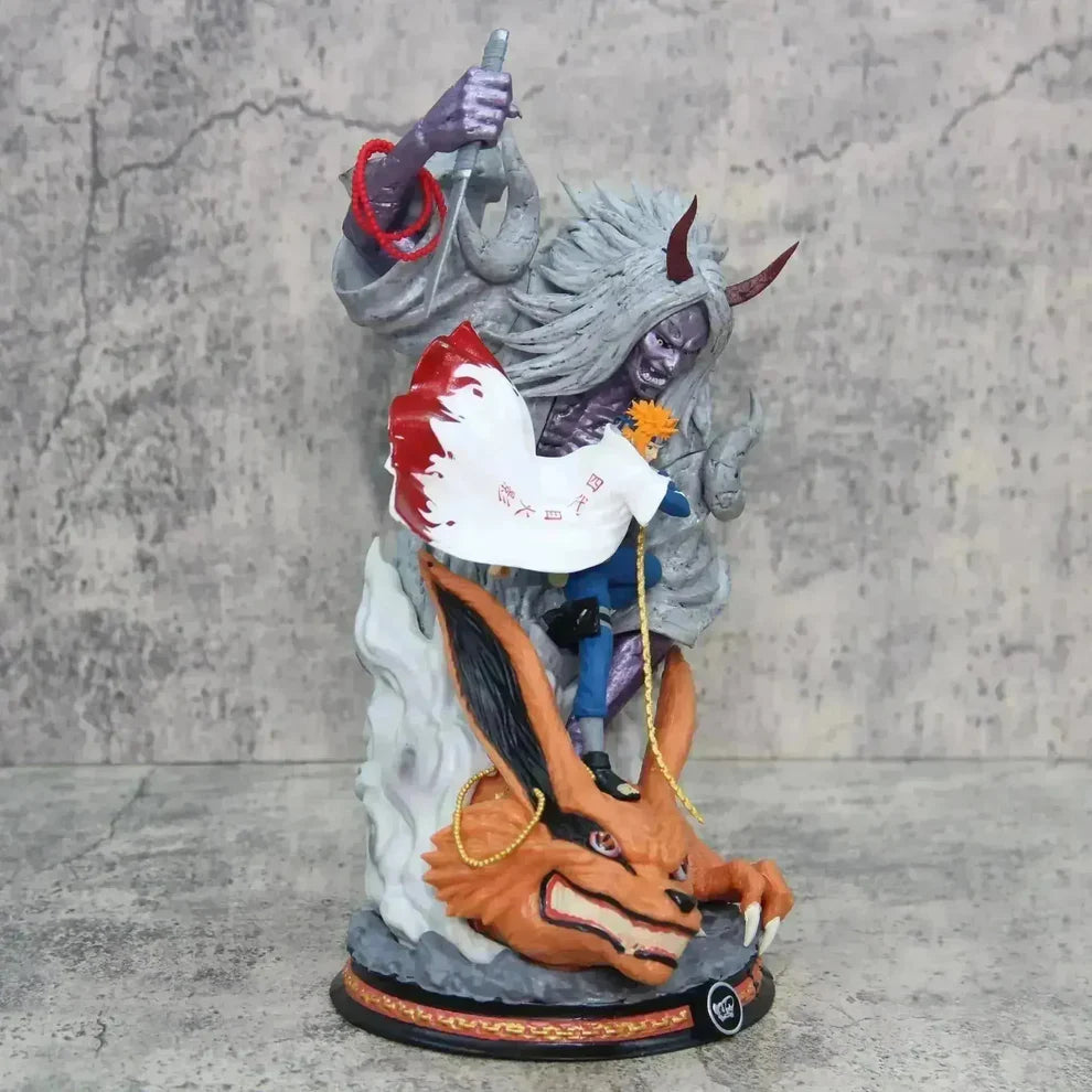 Minato Namikaze vs Kurama Action Figure (25 CM) - Senzo.in