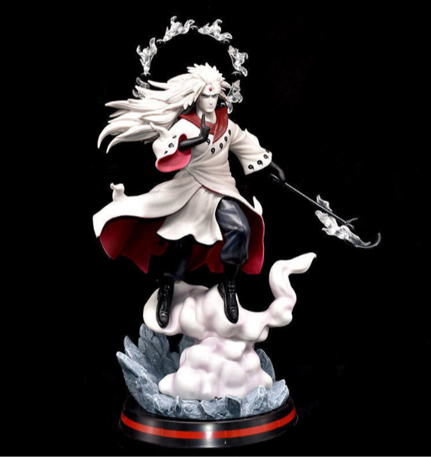 White Madara Uchiha Running Action Figure (36 CM) - Senzo.in