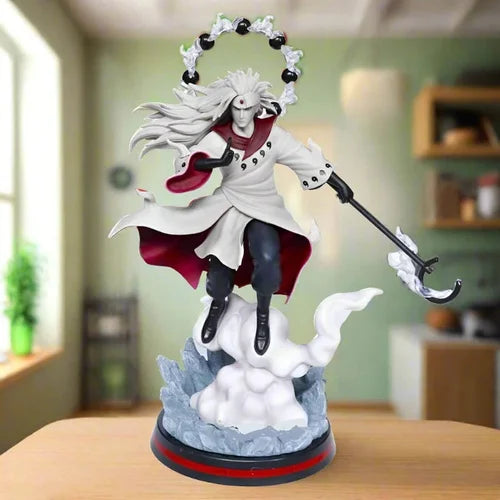 White Madara Uchiha Running Action Figure (36 CM) - Senzo.in