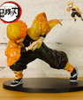 Zenitsu with Sword Action Figure ⚡ | Courageous Demon Slayer Collectible (13cm)
