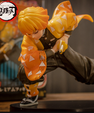 Zenitsu with Sword Action Figure ⚡ | Courageous Demon Slayer Collectible (13cm)