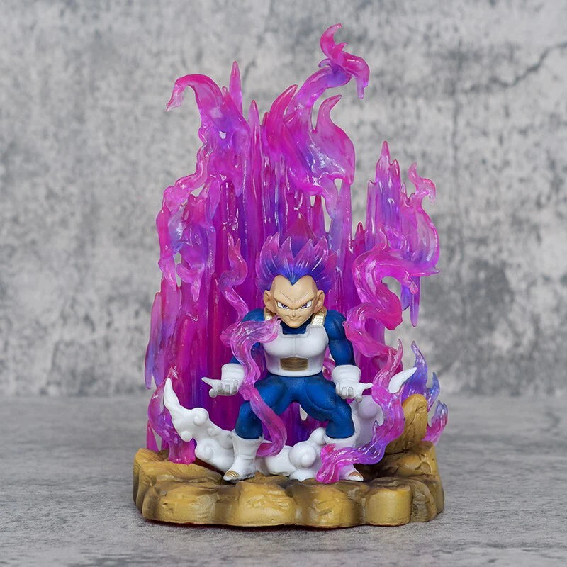 DBZ God of Destruction Vegeta Action Figure (15 cm) | Super Saiyan Break Out Prince Collectible - Senzo.in