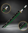 Sanemi Shinazugawa Nichirin Katana | Wooden Blade | 104 cm | Demon Slayer Cosplay Sword - Senzo.in
