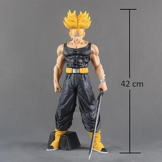 DBZ Future Trunks (Without Jacket) with Sword Action Figure (43 cm) | Premium PVC Collectible - Senzo.in